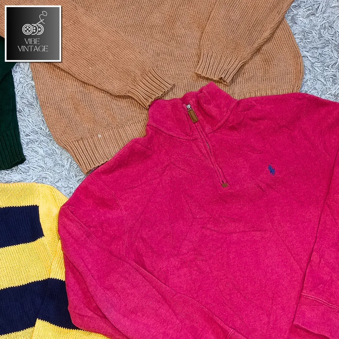 RALPH LAUREN POLO SWEATERS - 28 PCS