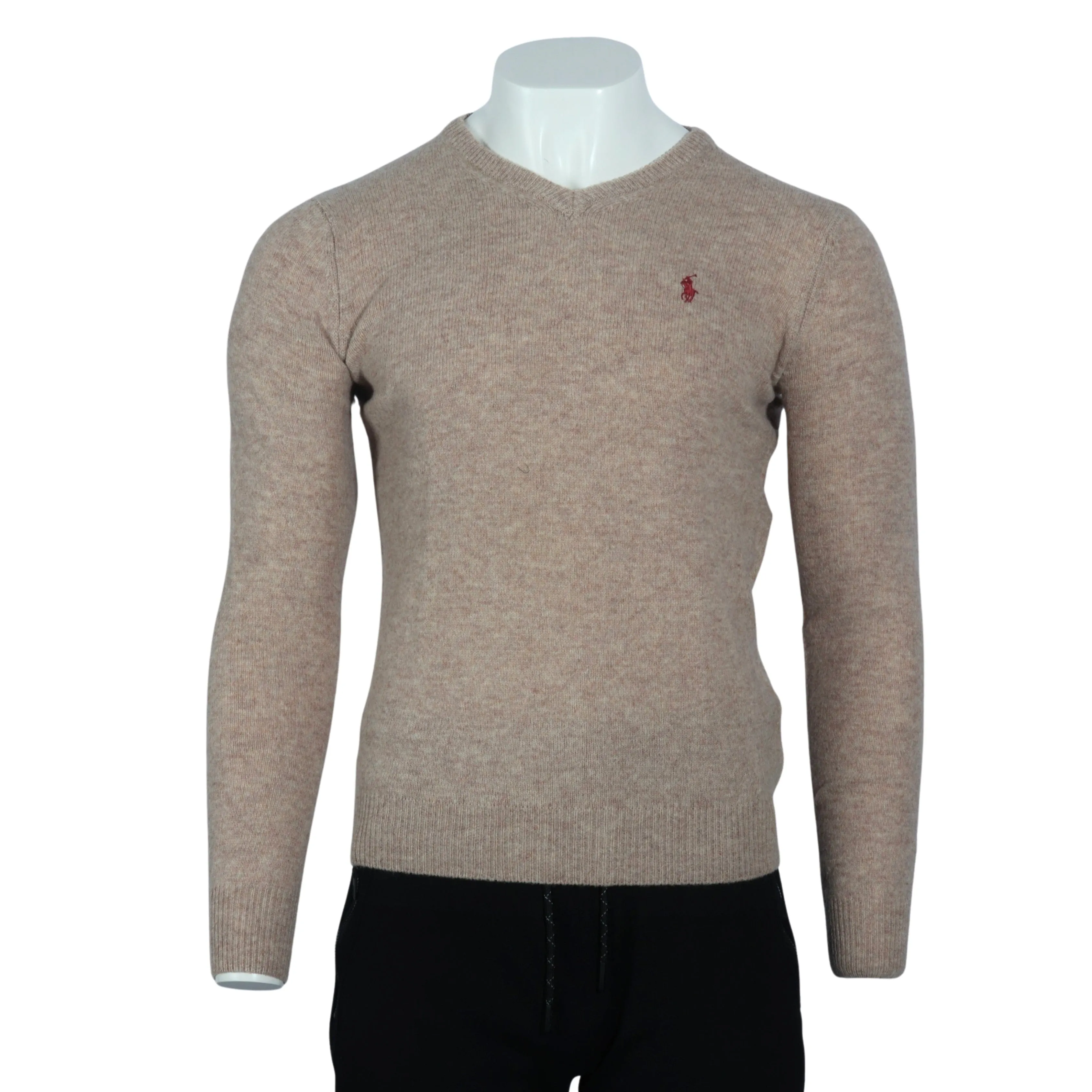 RALPH LAUREN -  Wool Polo sweater