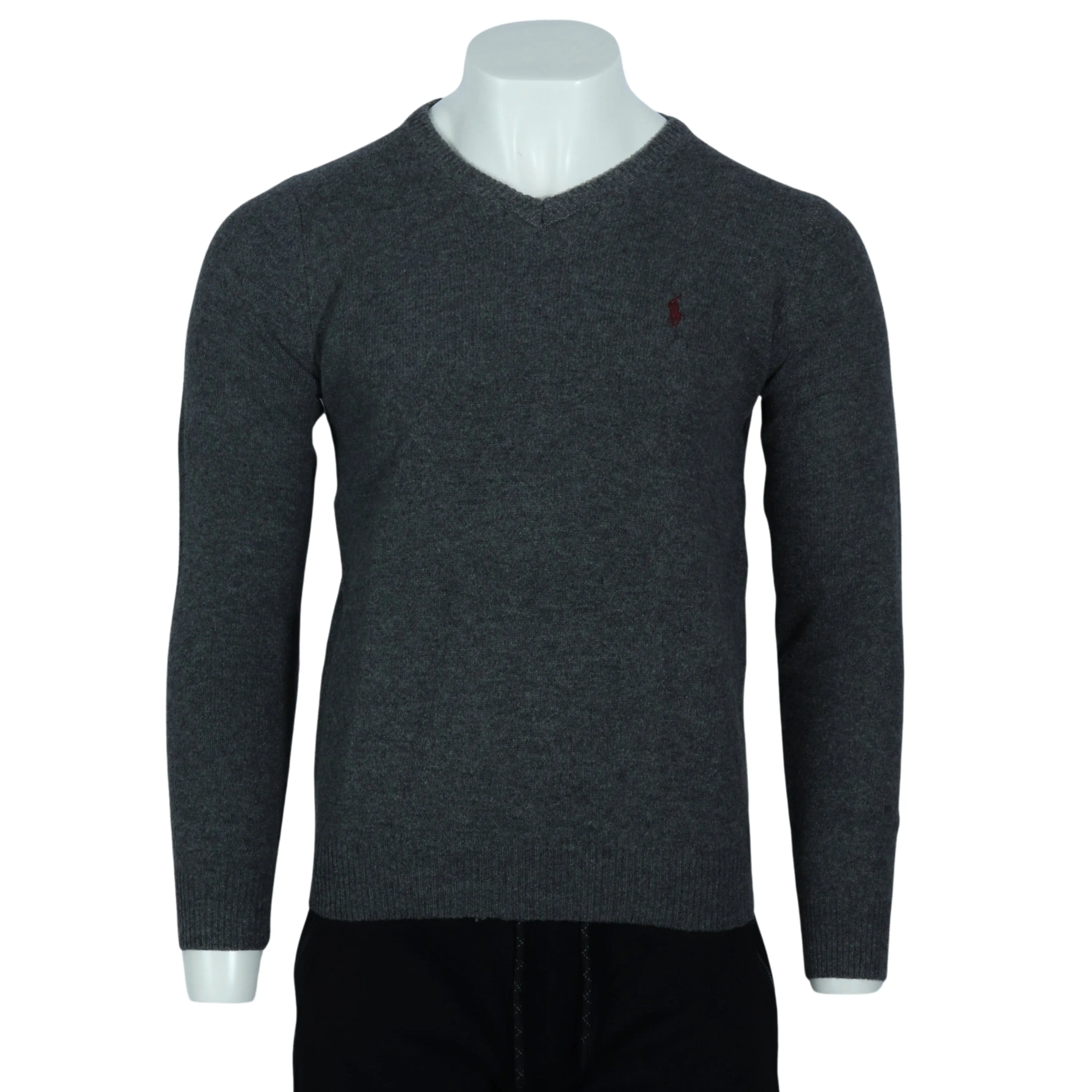 RALPH LAUREN -  Wool Polo sweater