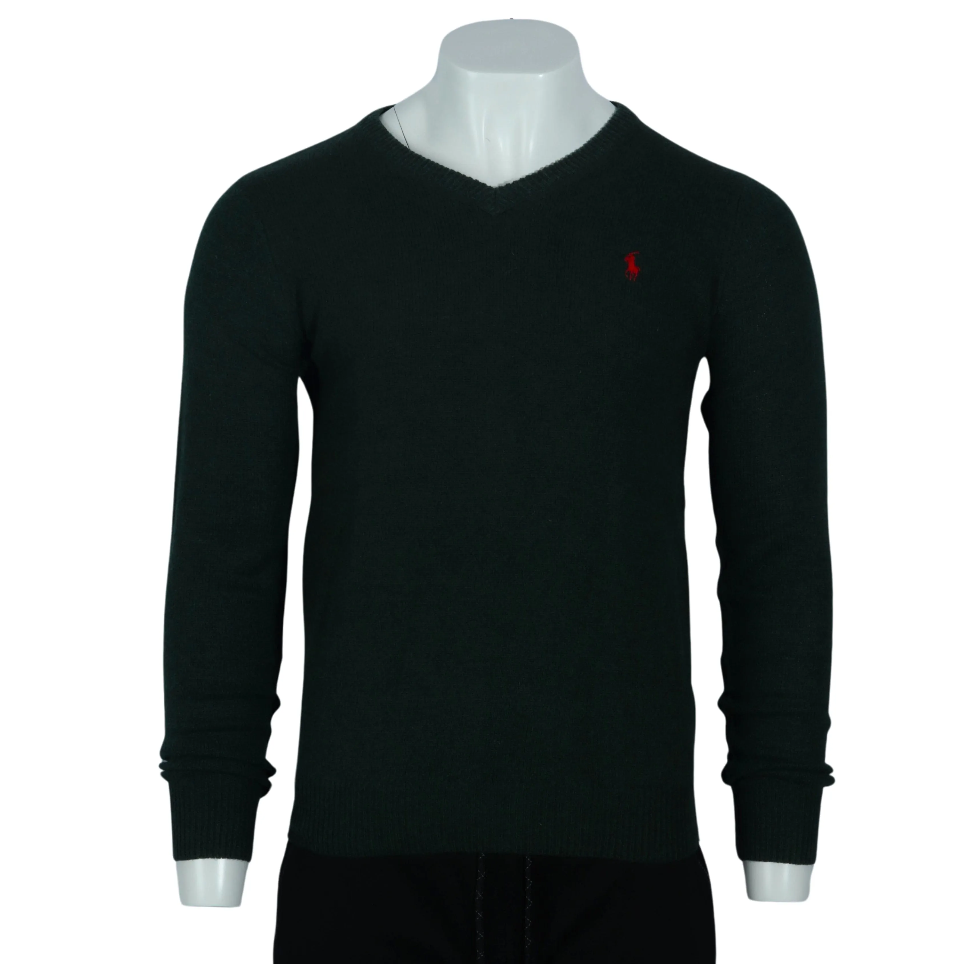 RALPH LAUREN -  Wool Polo sweater