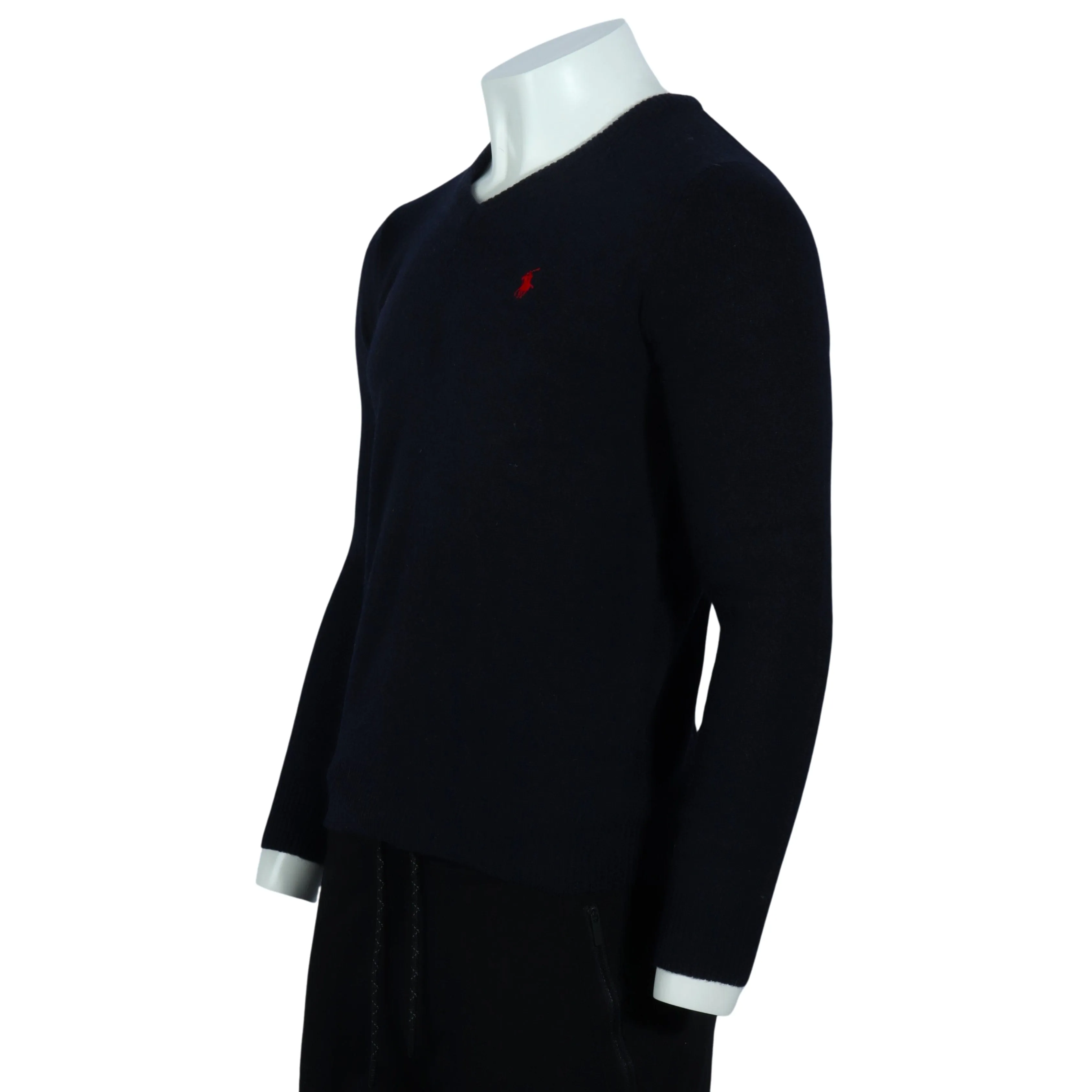 RALPH LAUREN -  Wool Polo sweater