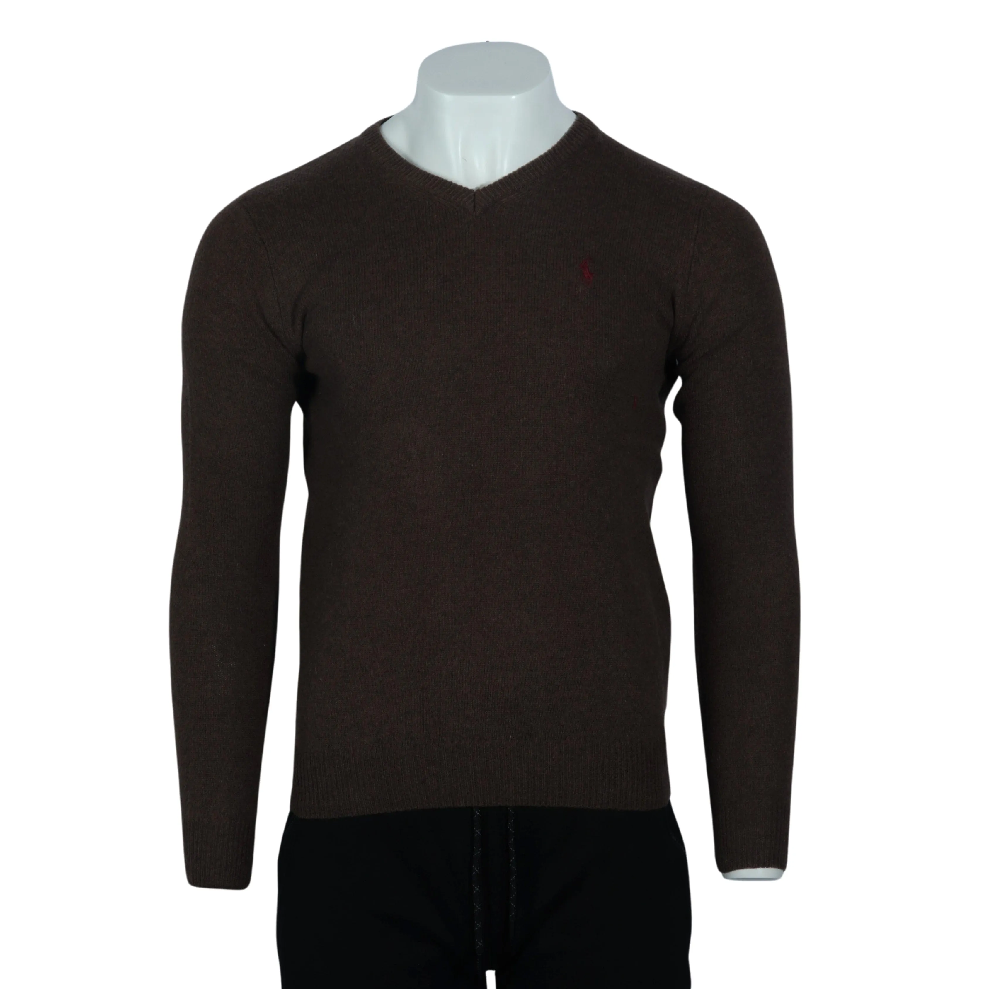 RALPH LAUREN -  Wool Polo sweater