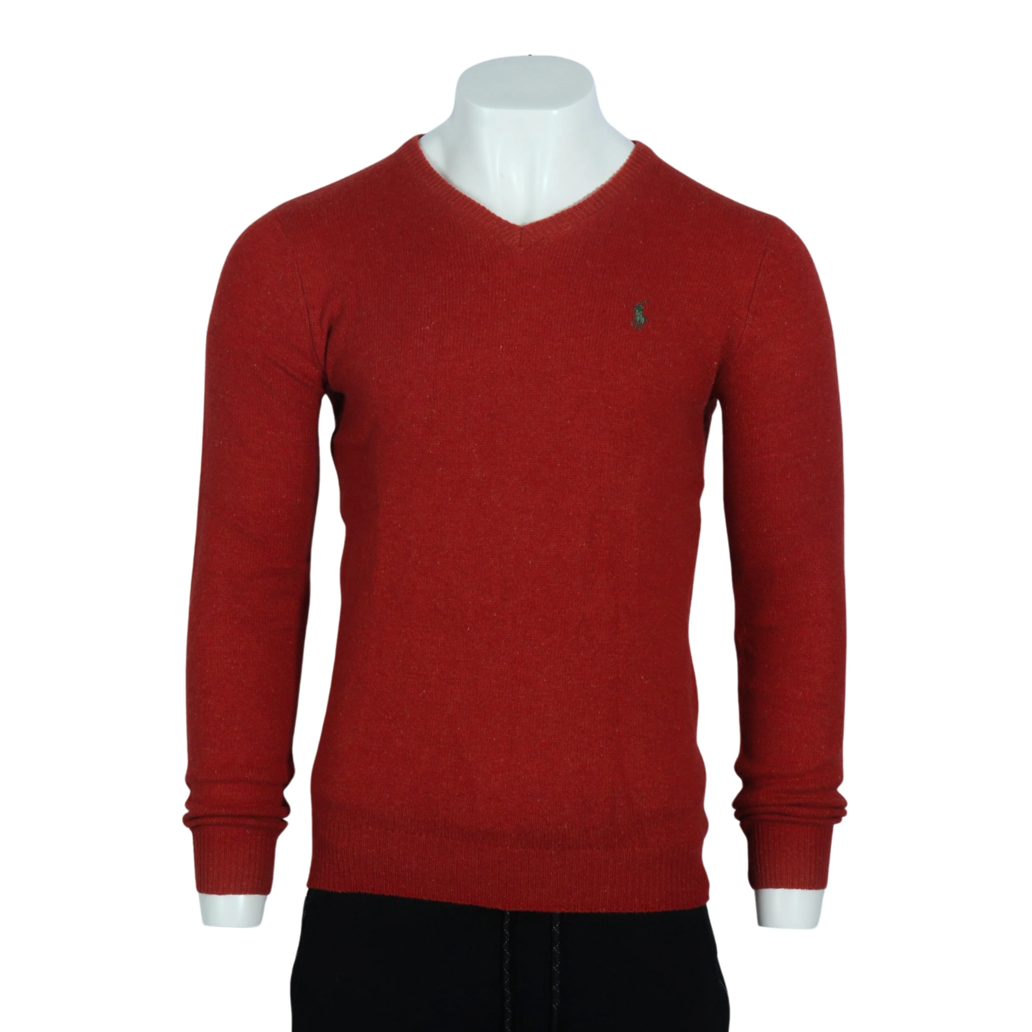 RALPH LAUREN -  Wool Polo sweater