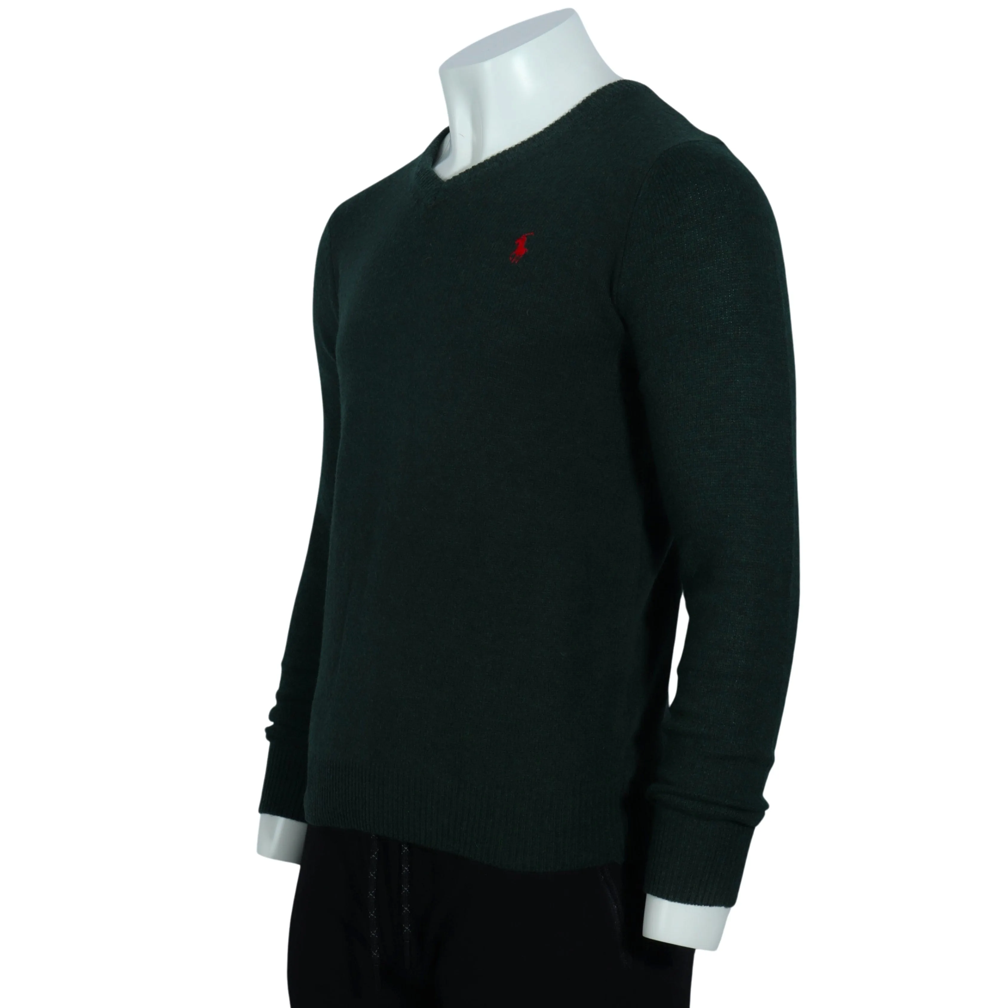 RALPH LAUREN -  Wool Polo sweater