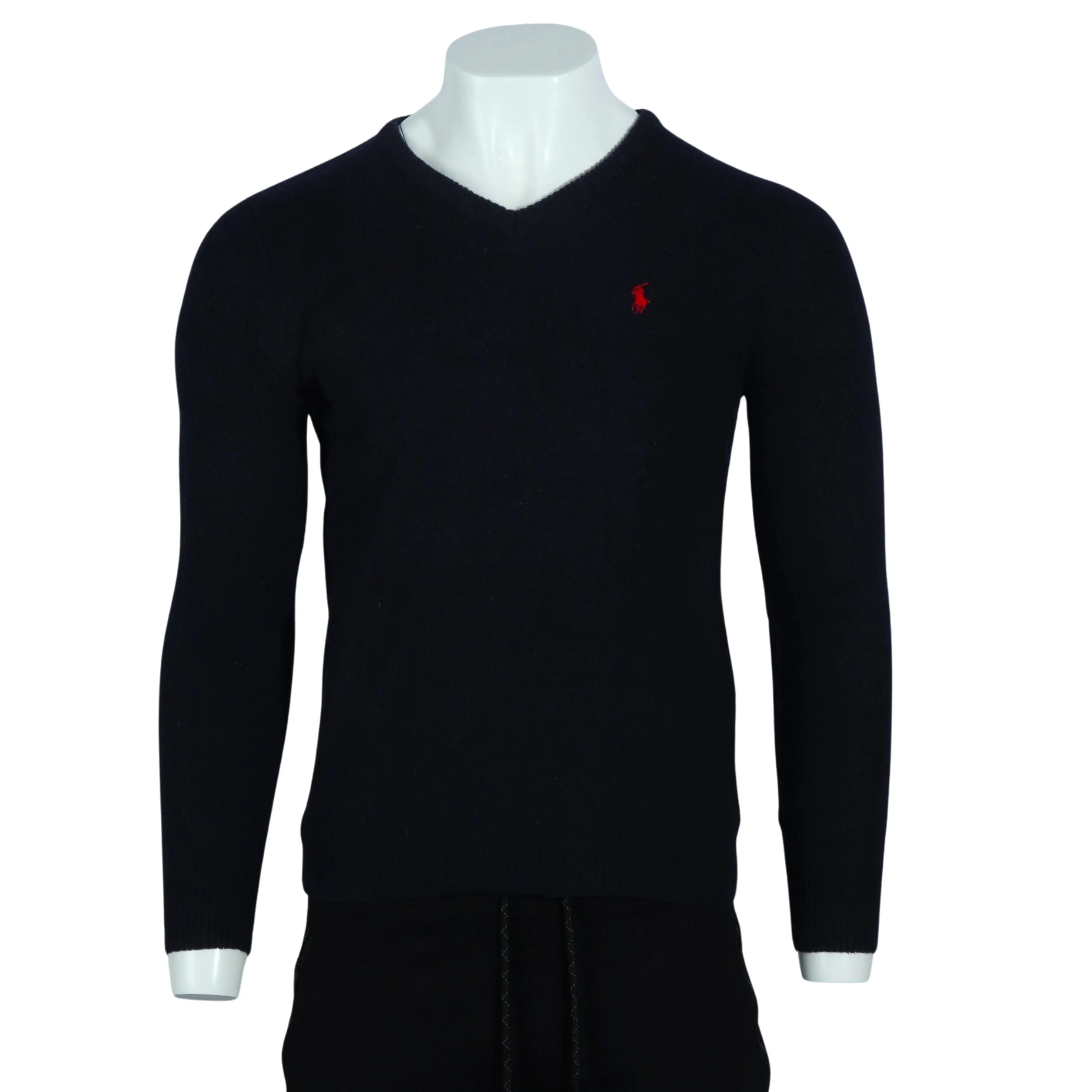 RALPH LAUREN -  Wool Polo sweater