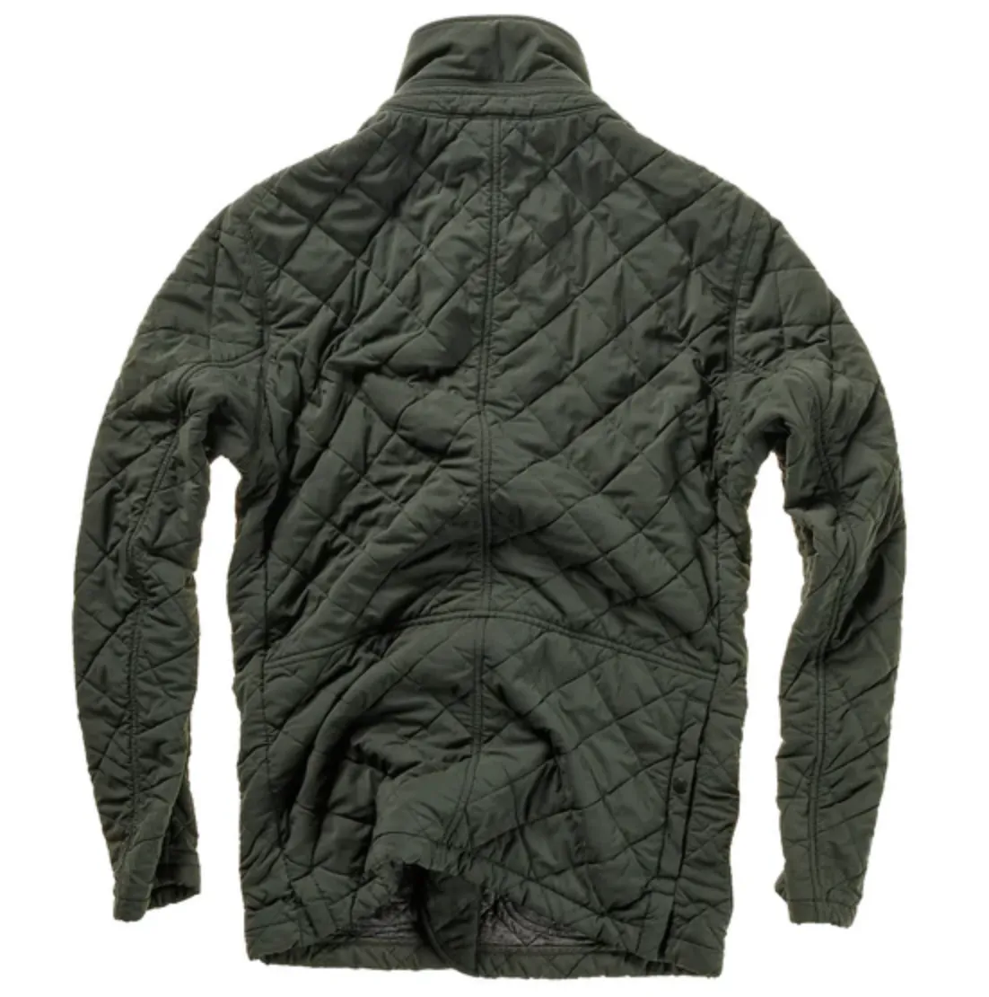 Relwen Quilted Trap Blazer Dk. Hunter