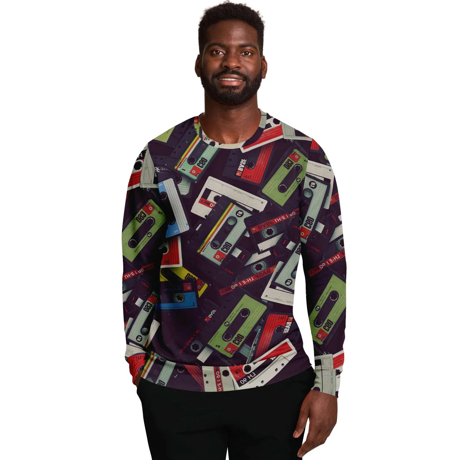 Retro Casette 3D Unisex Sweater