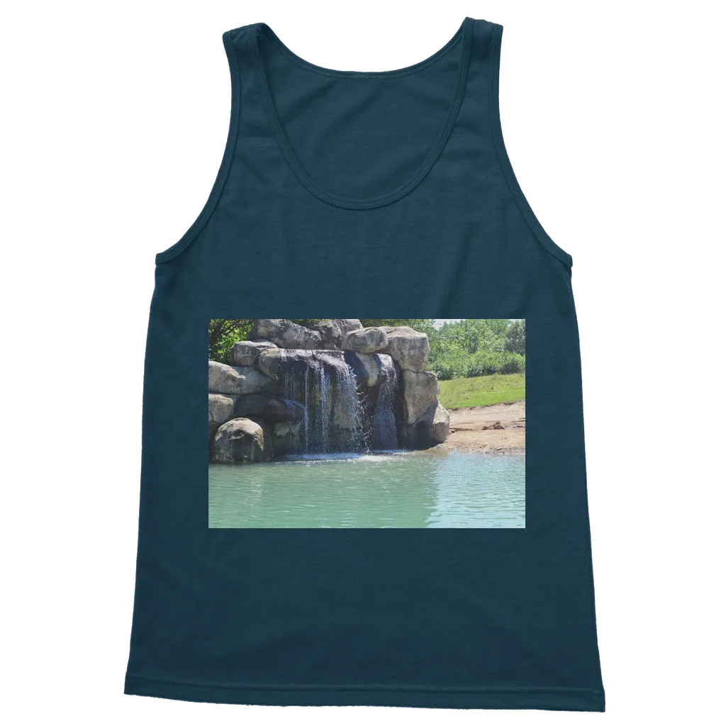 Rock Waterfall Classic Adult Vest Top