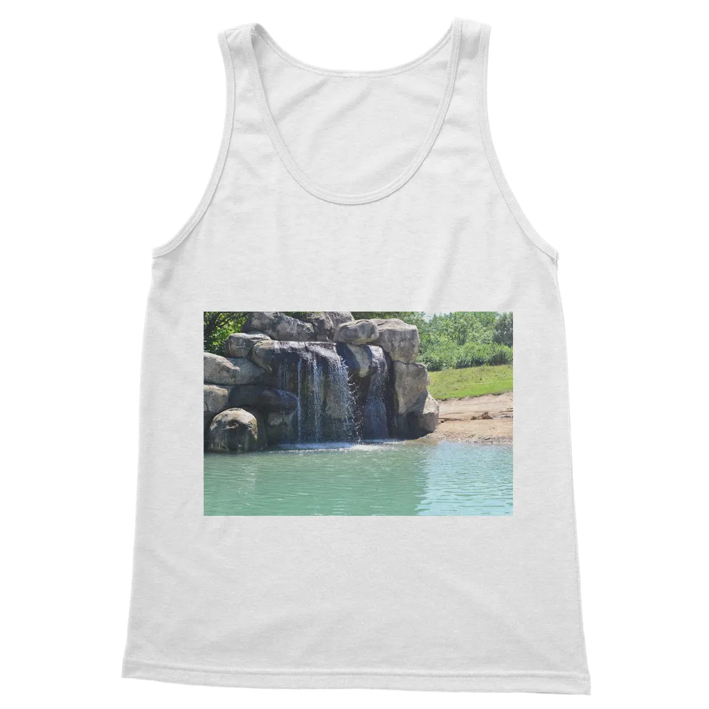 Rock Waterfall Classic Adult Vest Top