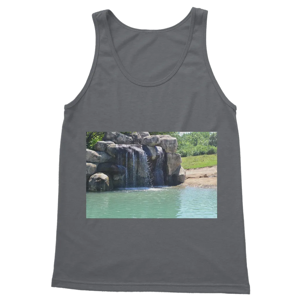 Rock Waterfall Classic Adult Vest Top