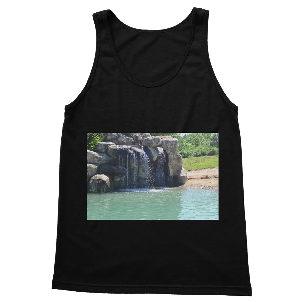 Rock Waterfall Classic Adult Vest Top