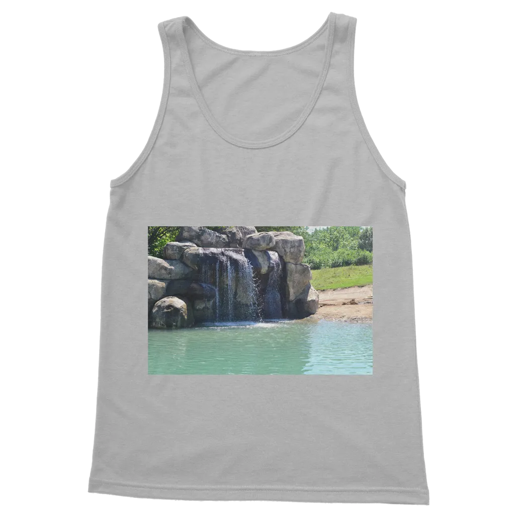 Rock Waterfall Classic Adult Vest Top