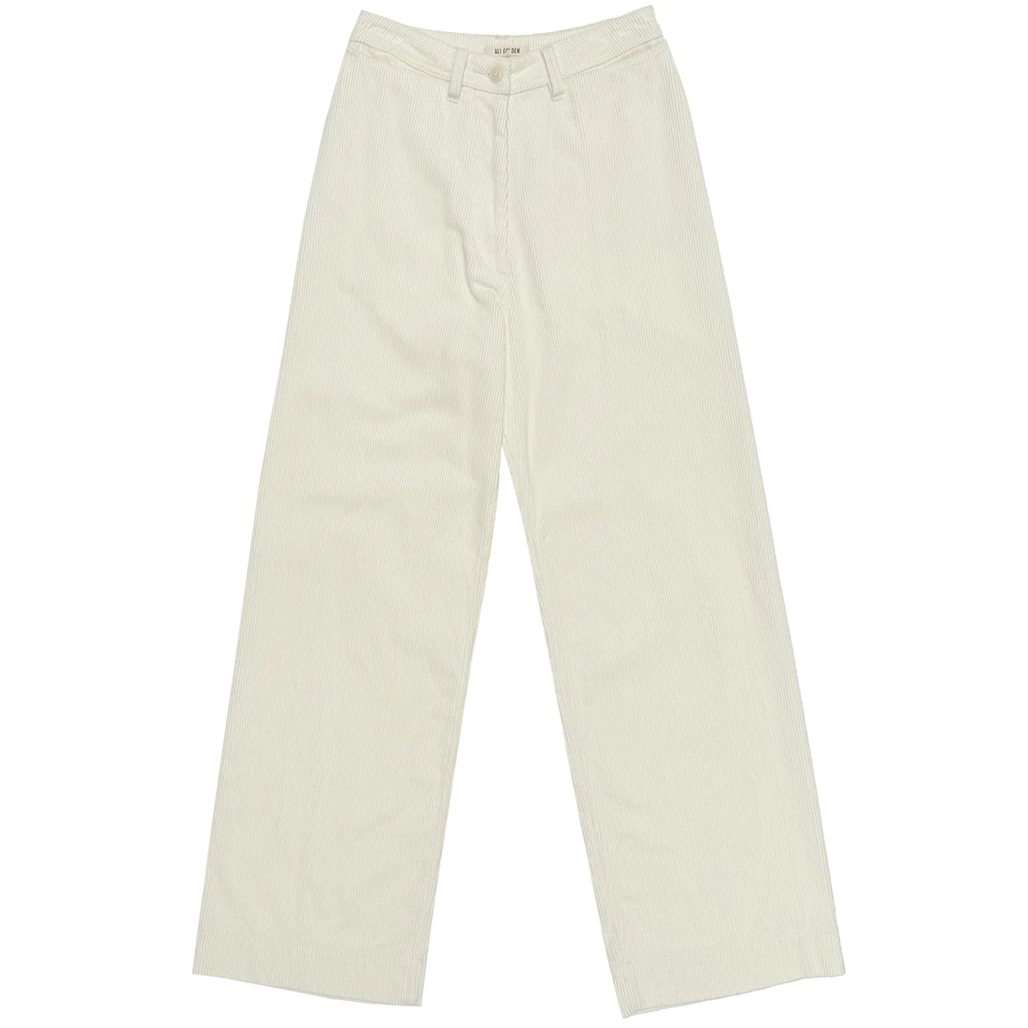 SAILOR PANT - WHITE CORDUROY