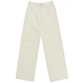 SAILOR PANT - WHITE CORDUROY