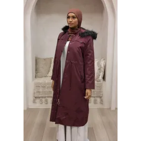 SALE Outerwear Purple Benguen Turkish Winter Jackets