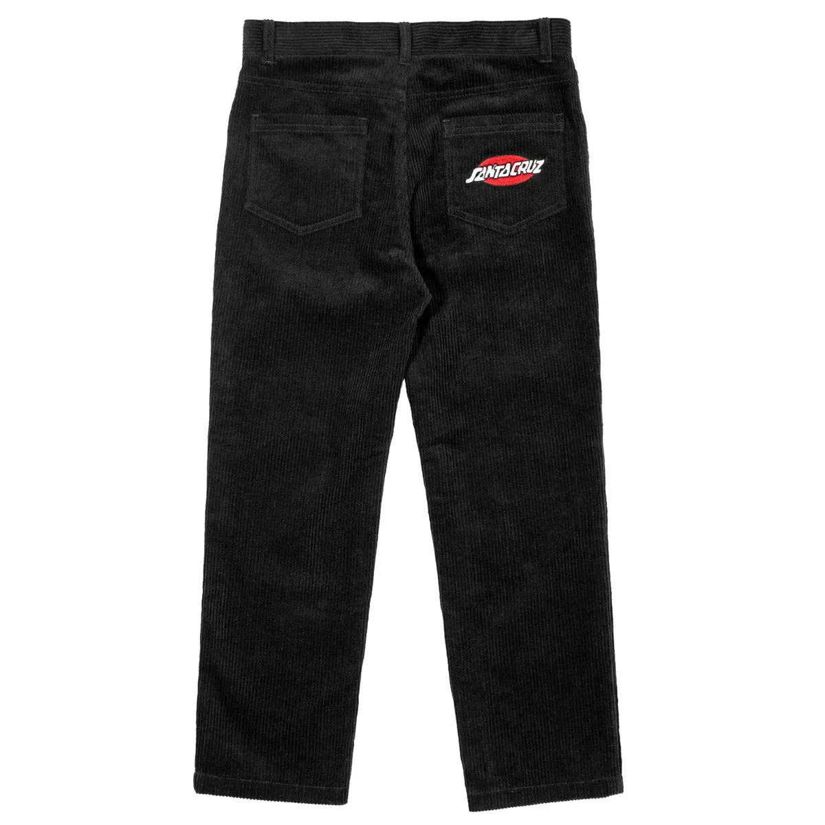 Santa Cruz - Craft Oval Dot Youth Cord Pants Black