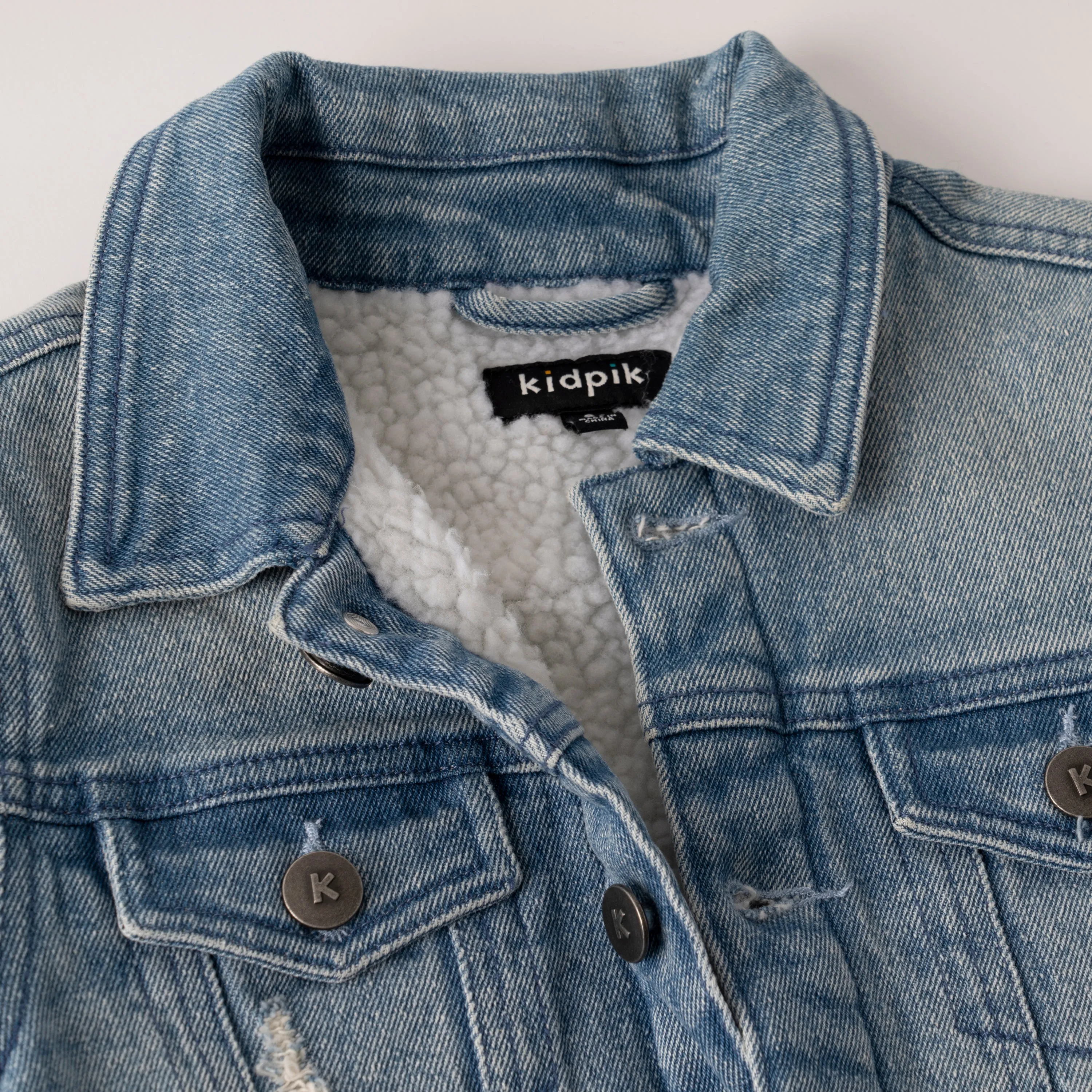 Sherpa Lined Jean Jacket