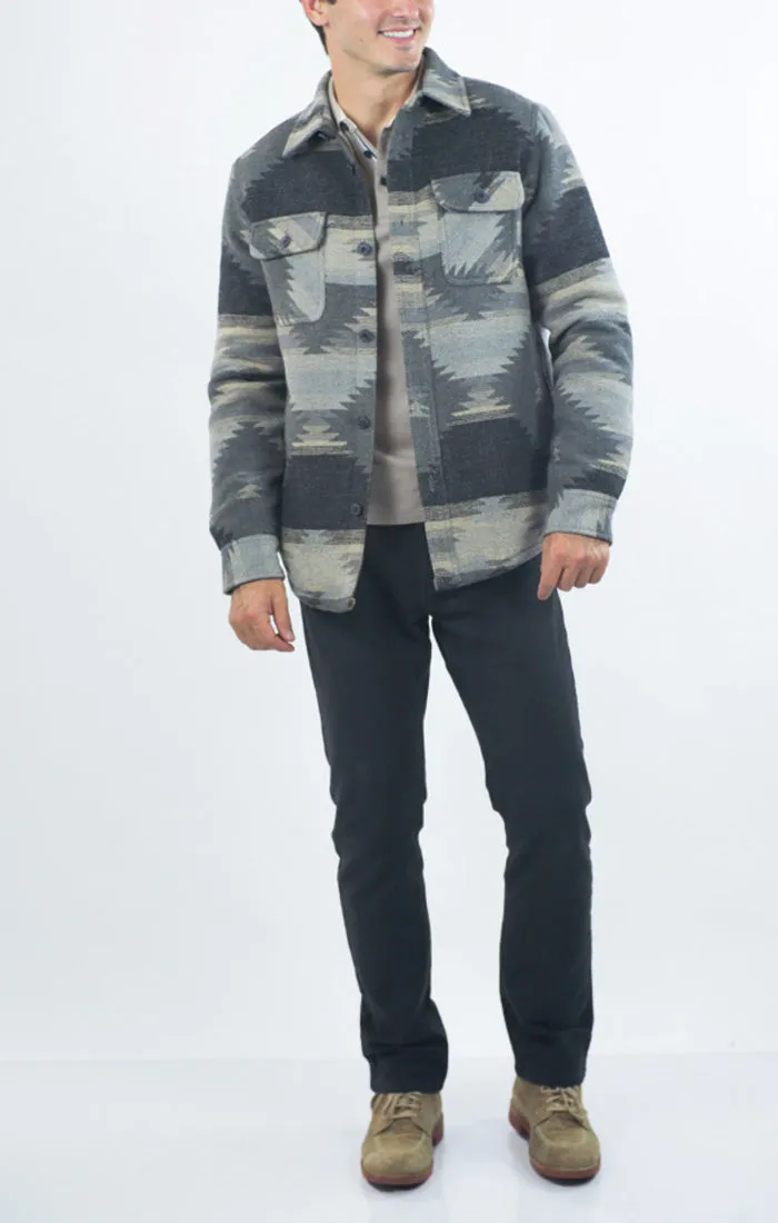 Sherpa Lined Wool Jacket