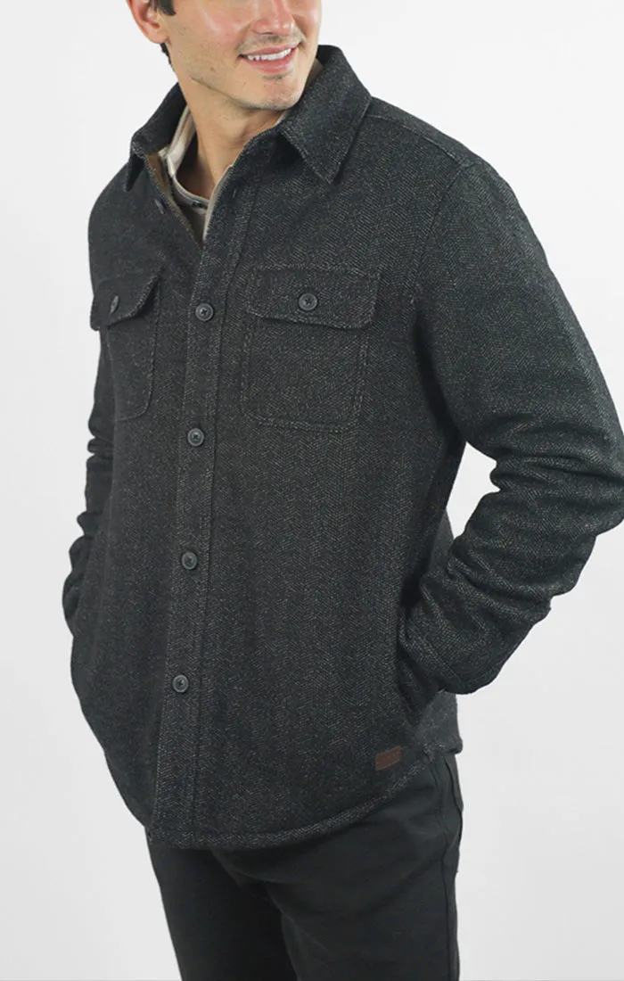 Sherpa Lined Wool Jacket