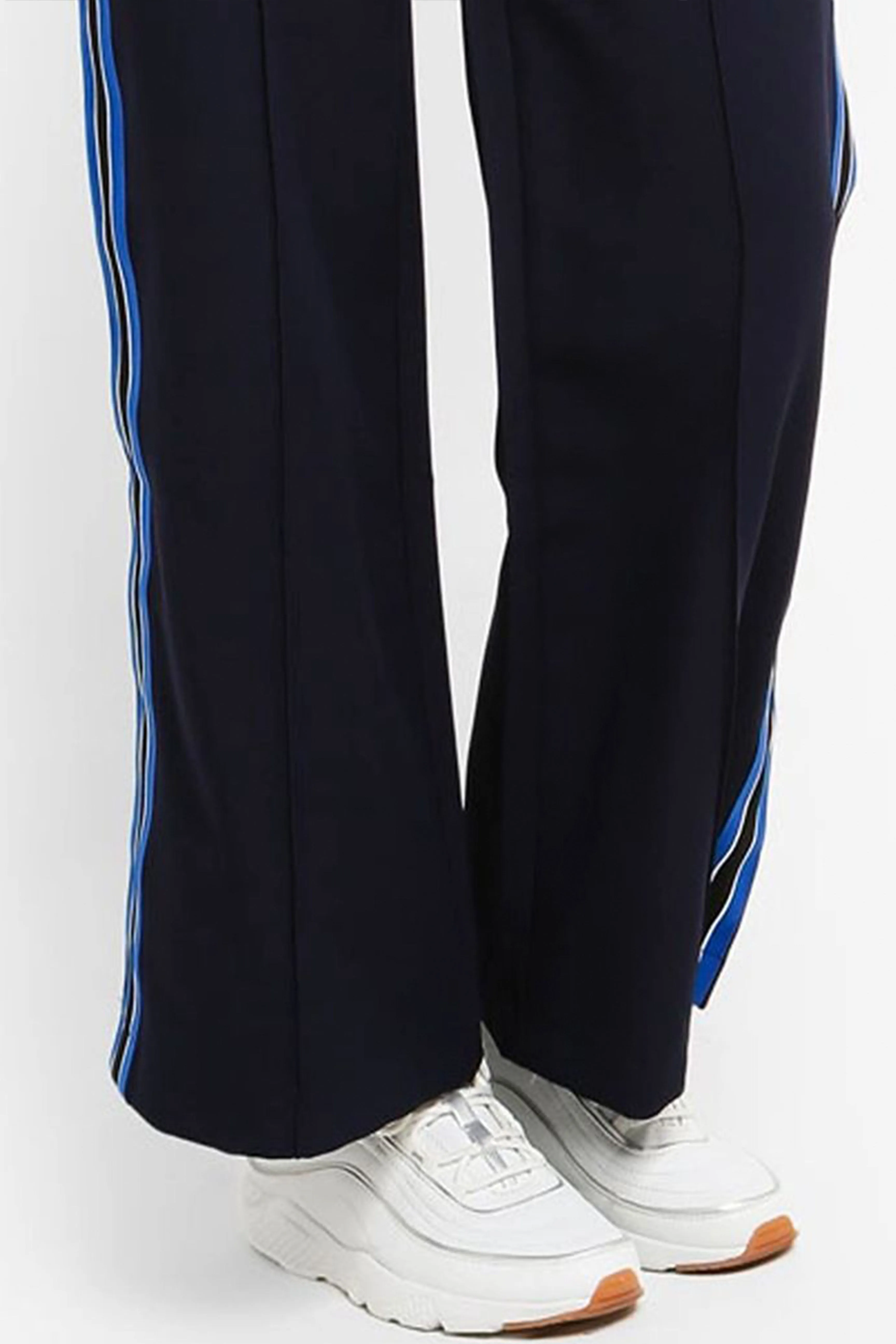 Side Stripe Boot Cut Pants