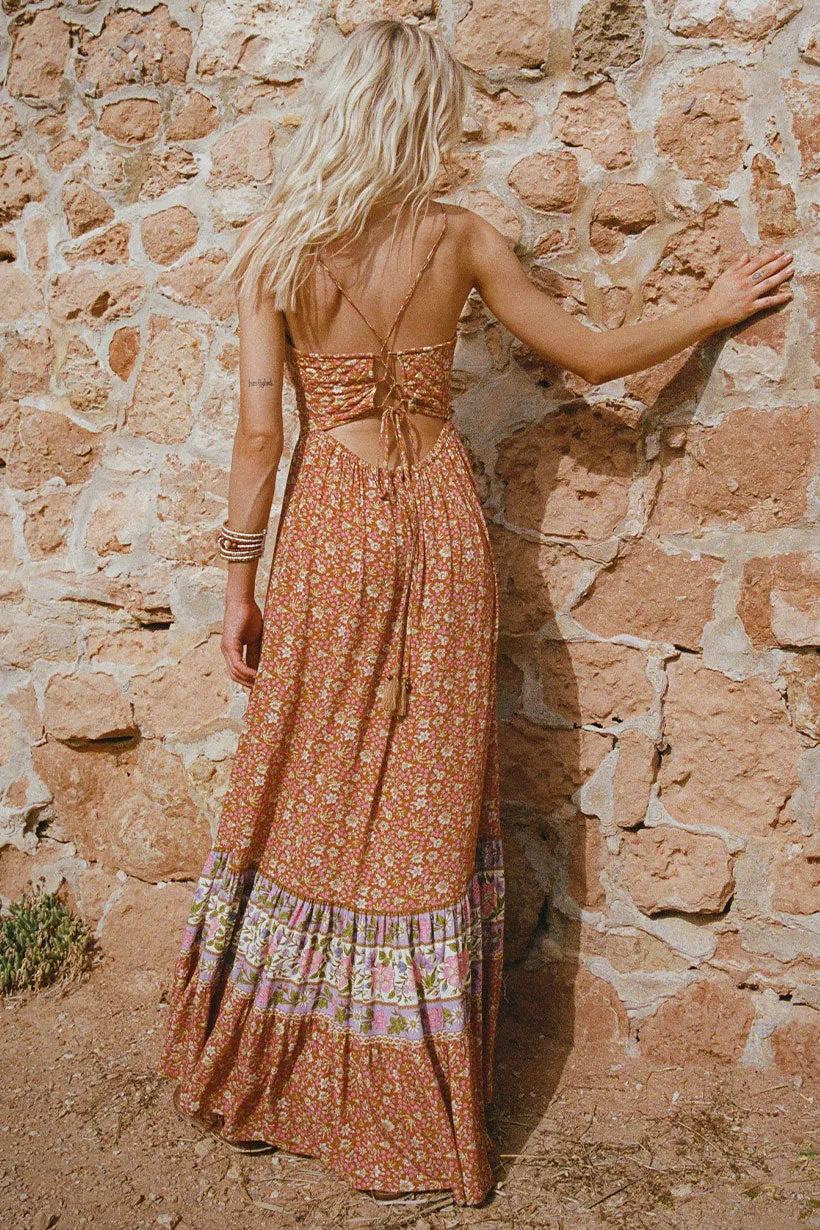 Sienna Strappy Maxi Dress