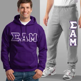 Sigma Alpha Mu Hoodie and Sweatpants, Package Deal - TWILL