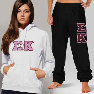 Sigma Kappa Hoodie and Sweatpants, Package Deal - TWILL