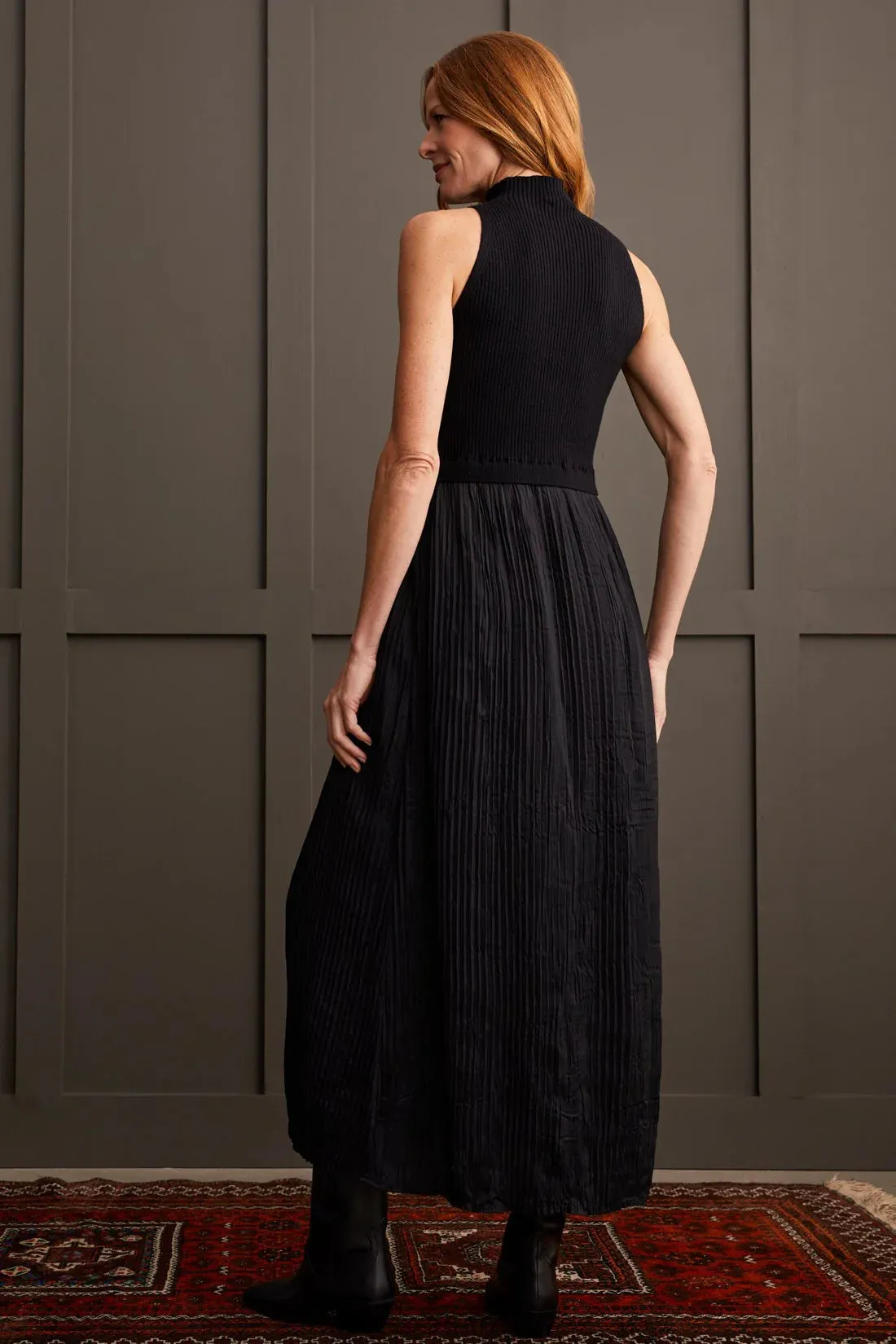 SLEEVELESS TWOFER MAXI DRESS