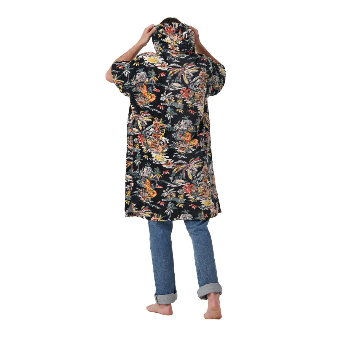 SLOWTIDE ISLAND BREEZE PONCHO S/M