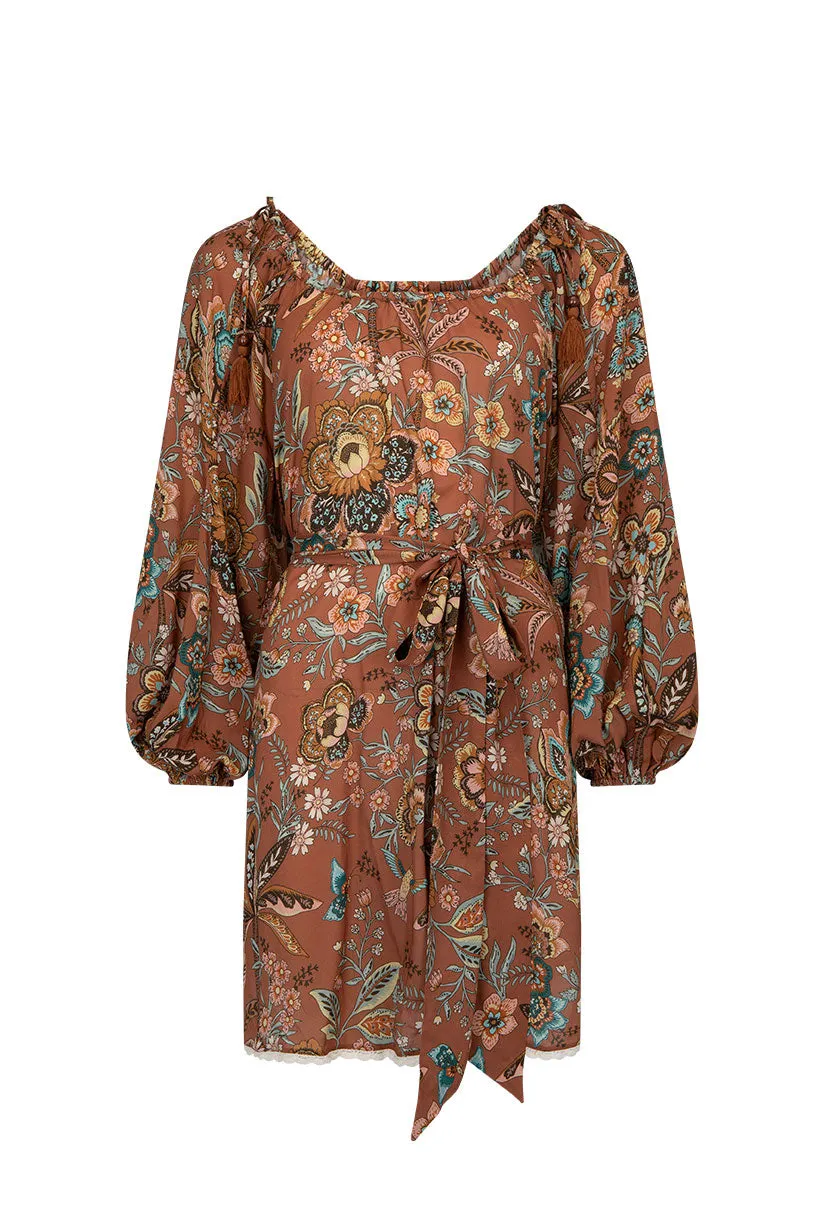 Spell - Mojave Lily Tunic Dress - Amber