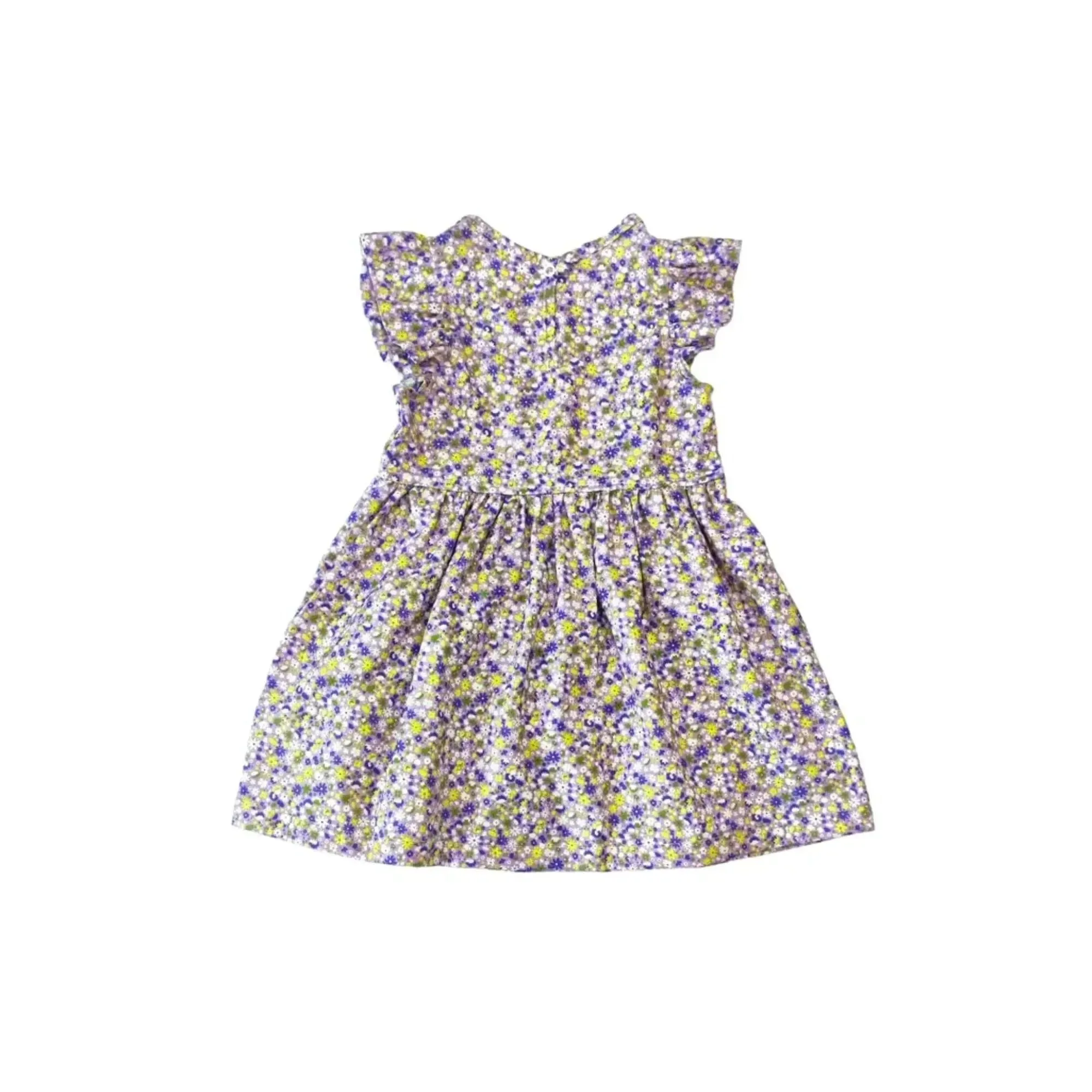 SUNFLOWER DRESS - PURPLE DITZY