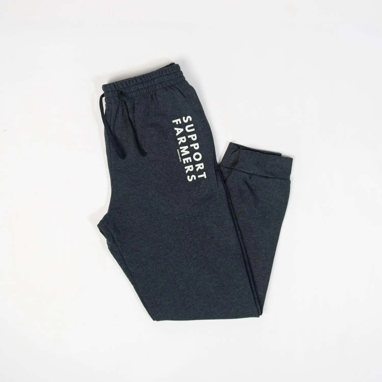 'Support Farmers' Charcoal Joggers - NEW