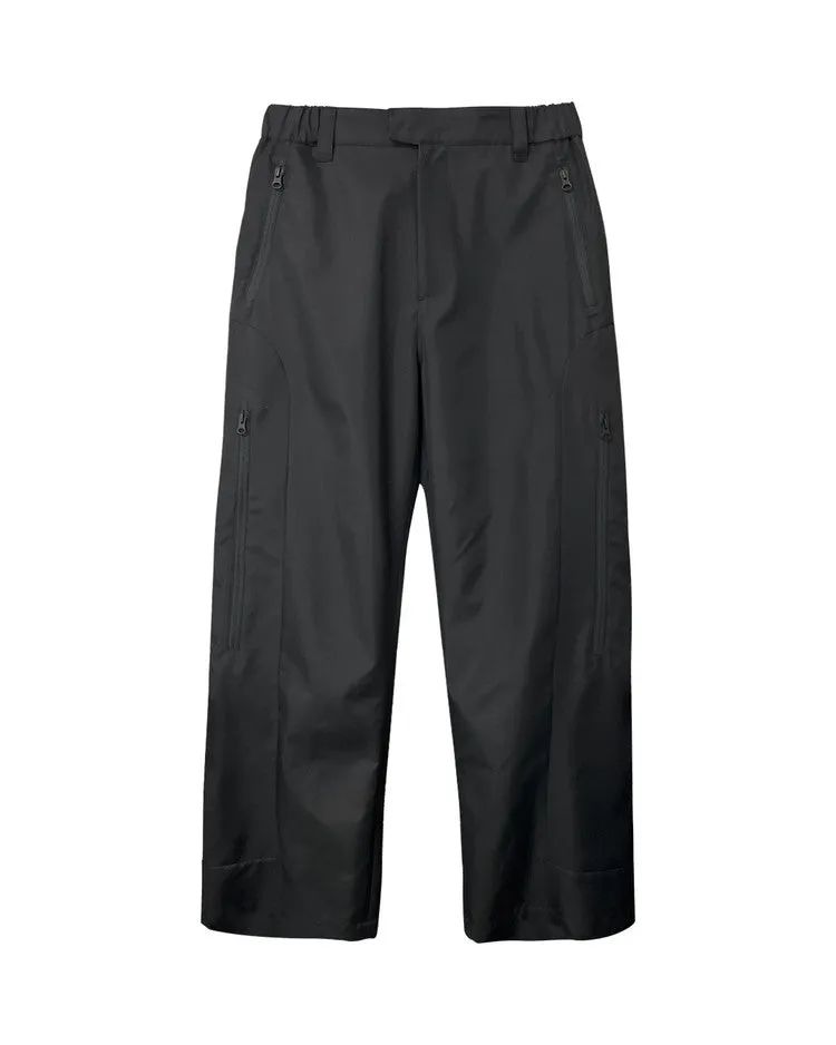 Tech zip pants black