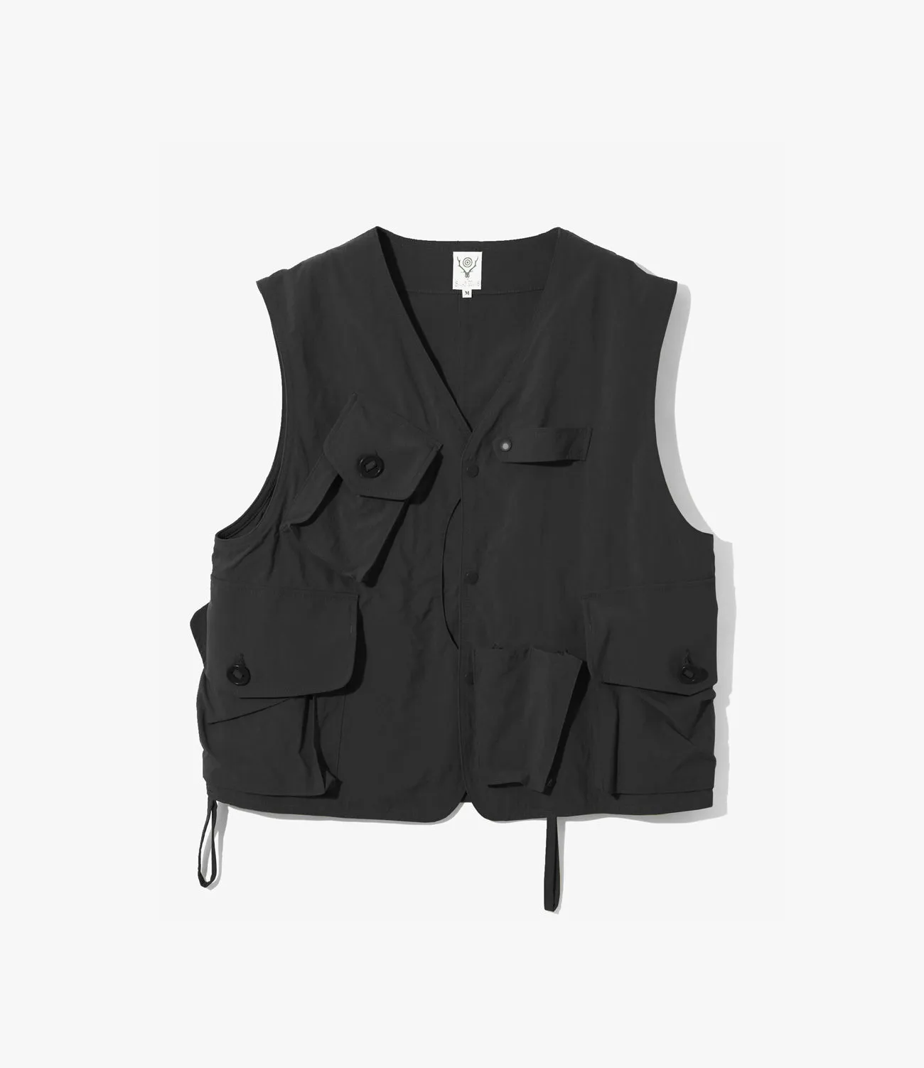 Tenkara Vest – Black Nylon Oxford