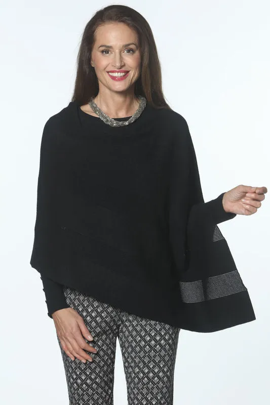 TEXTURE PONCHO 1395