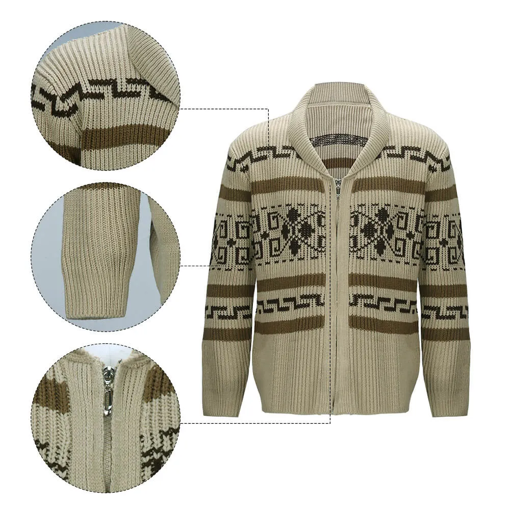 The Dude Sweater The Big Lebowski Jeffrey Zip Up Coat