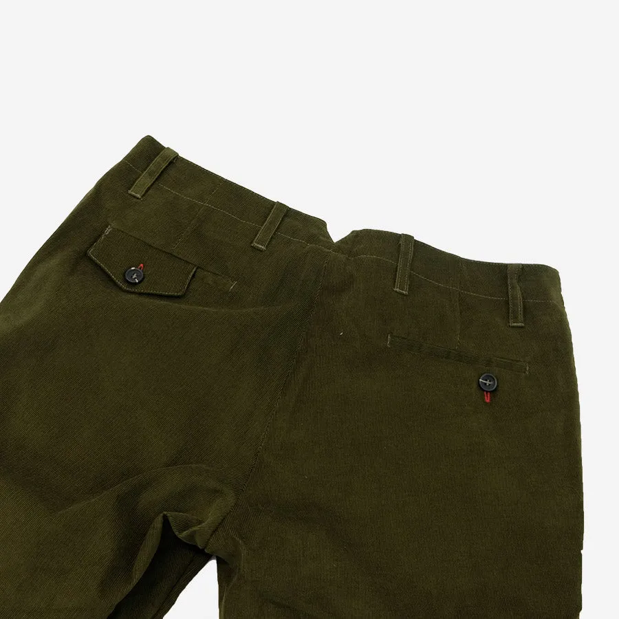 The Slims Trouser - Olive Green Corduroy (MG AFR Exclusive)