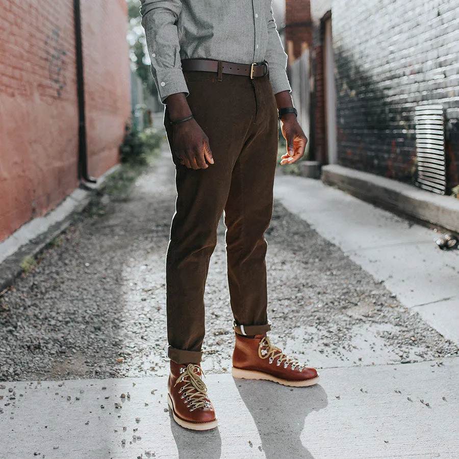 The Slims Trouser - Olive Green Corduroy (MG AFR Exclusive)