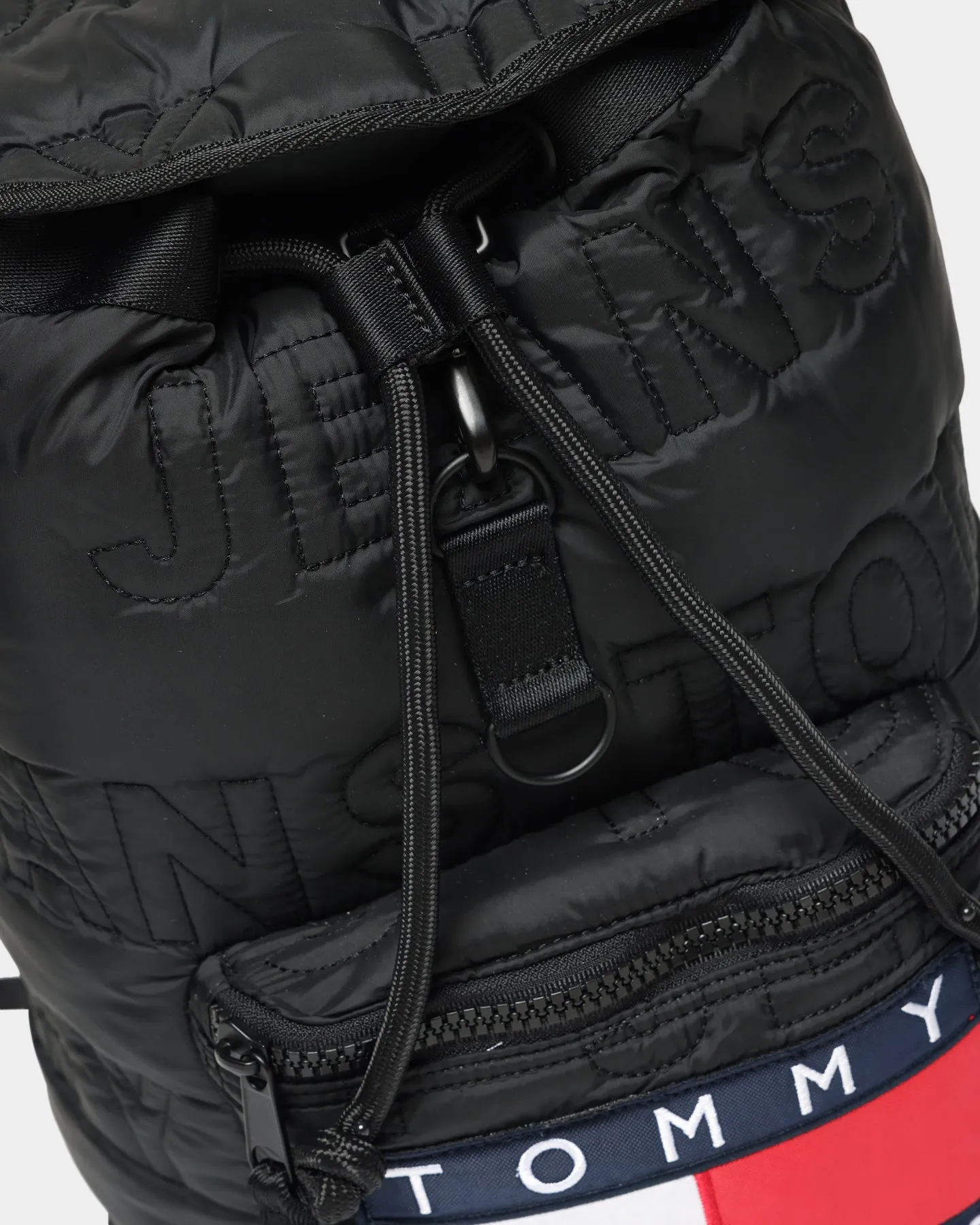 Tommy Jeans Heritage Puffer Backpack Black