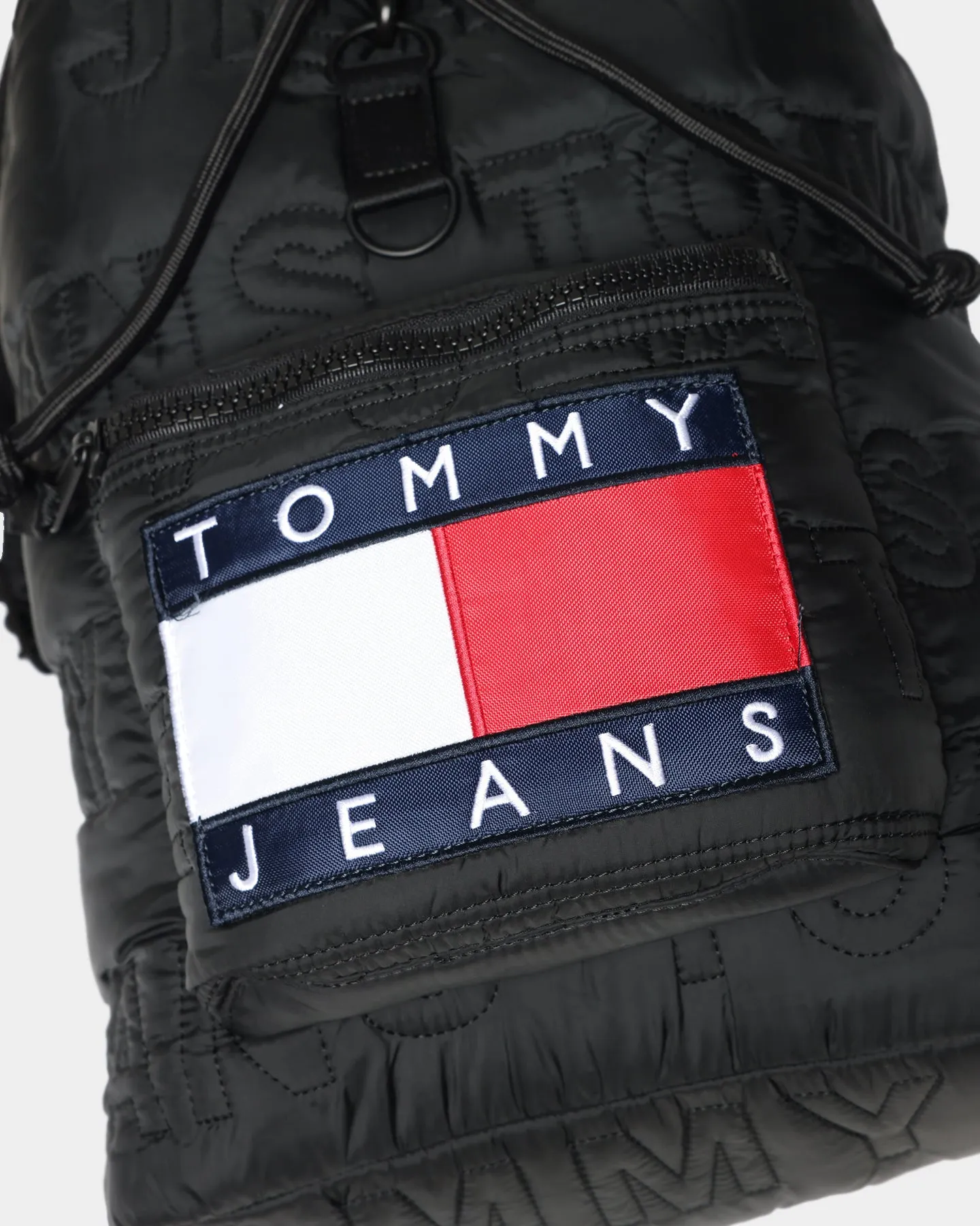 Tommy Jeans Heritage Puffer Backpack Black