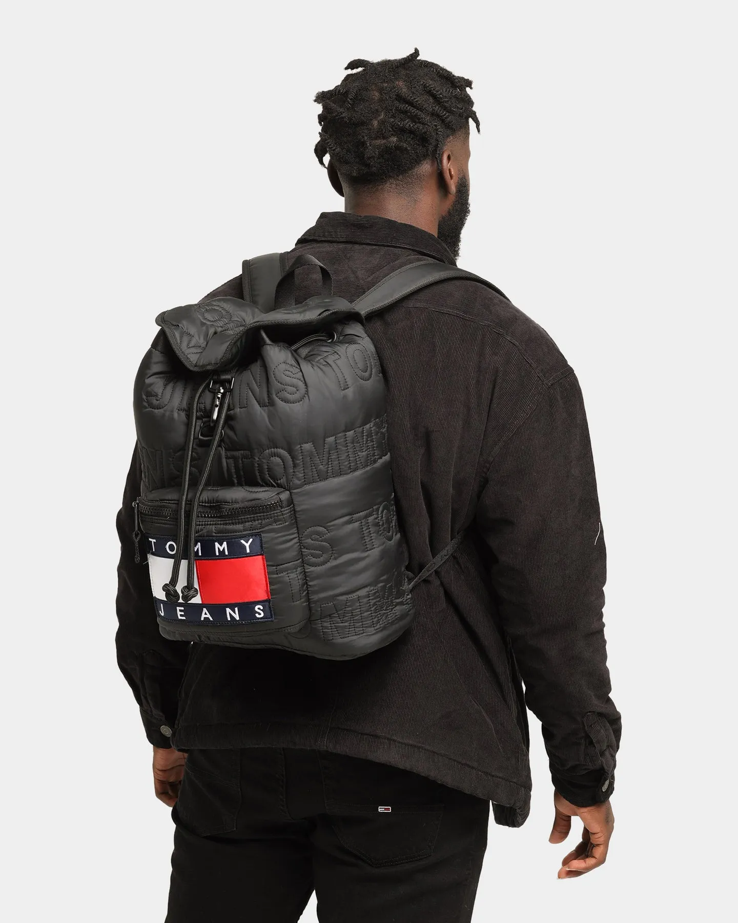 Tommy Jeans Heritage Puffer Backpack Black