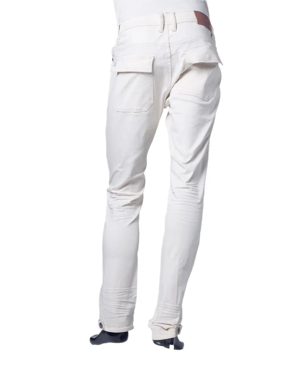 Tonio | Men's 5 Pocket Jean With Quilted Panel