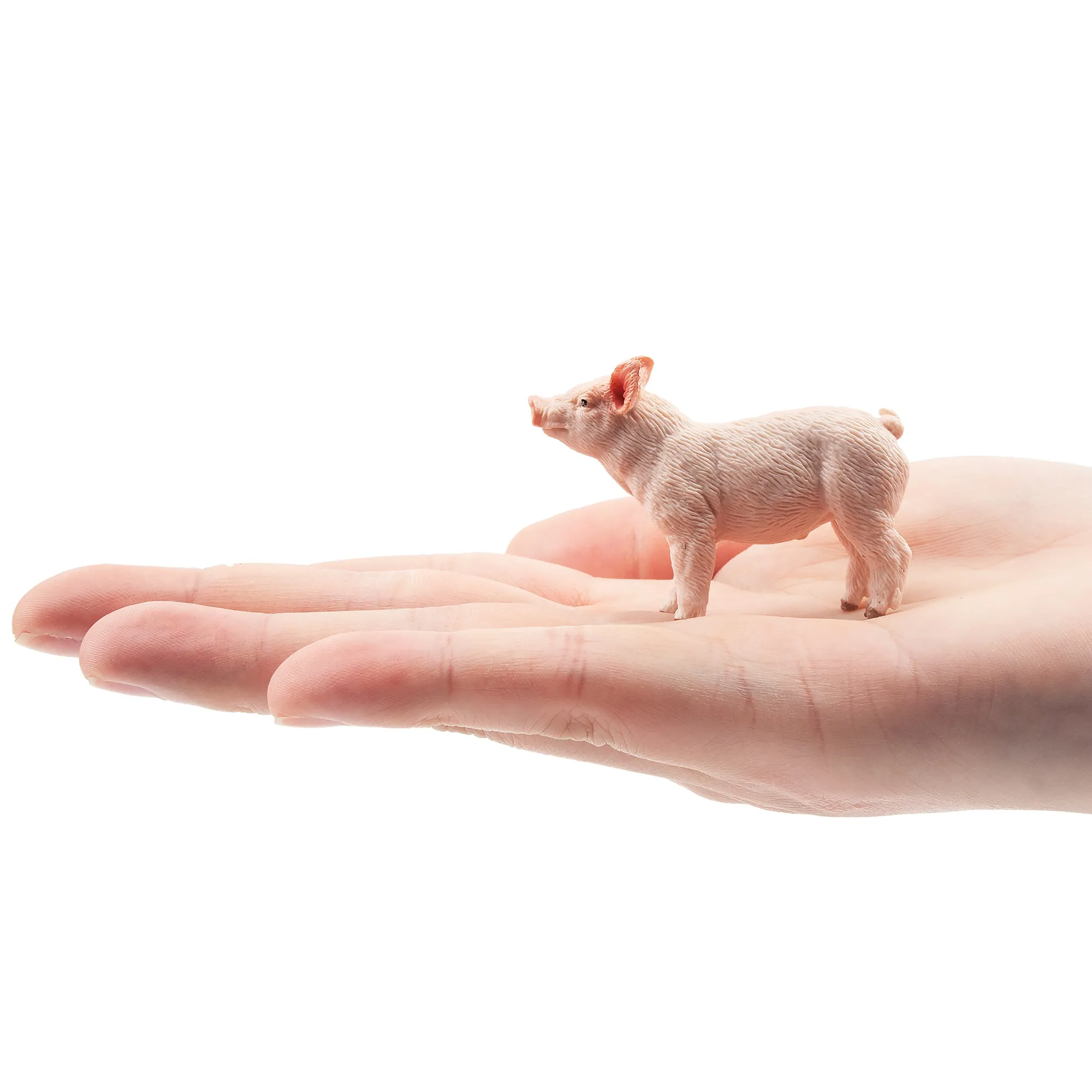 Toymany Standing Pink Piglet Figurine Toy