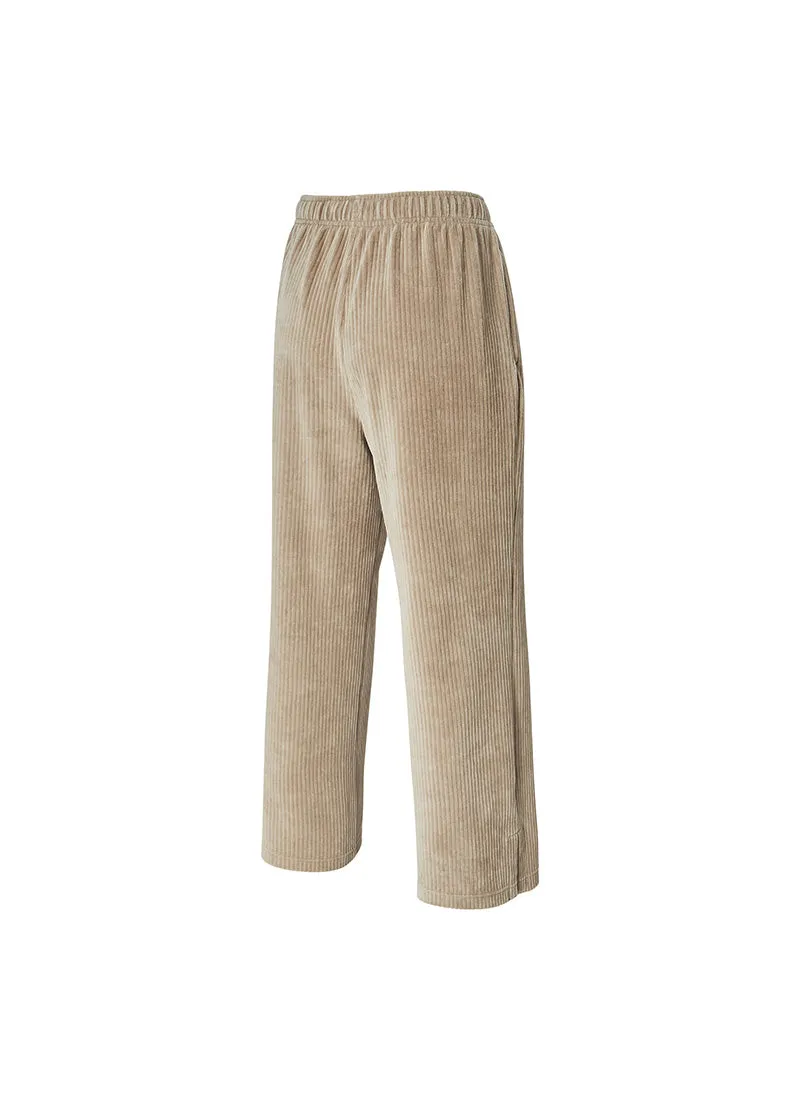 Velor Corduroy Wide Pants