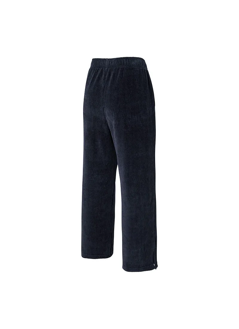 Velor Corduroy Wide Pants