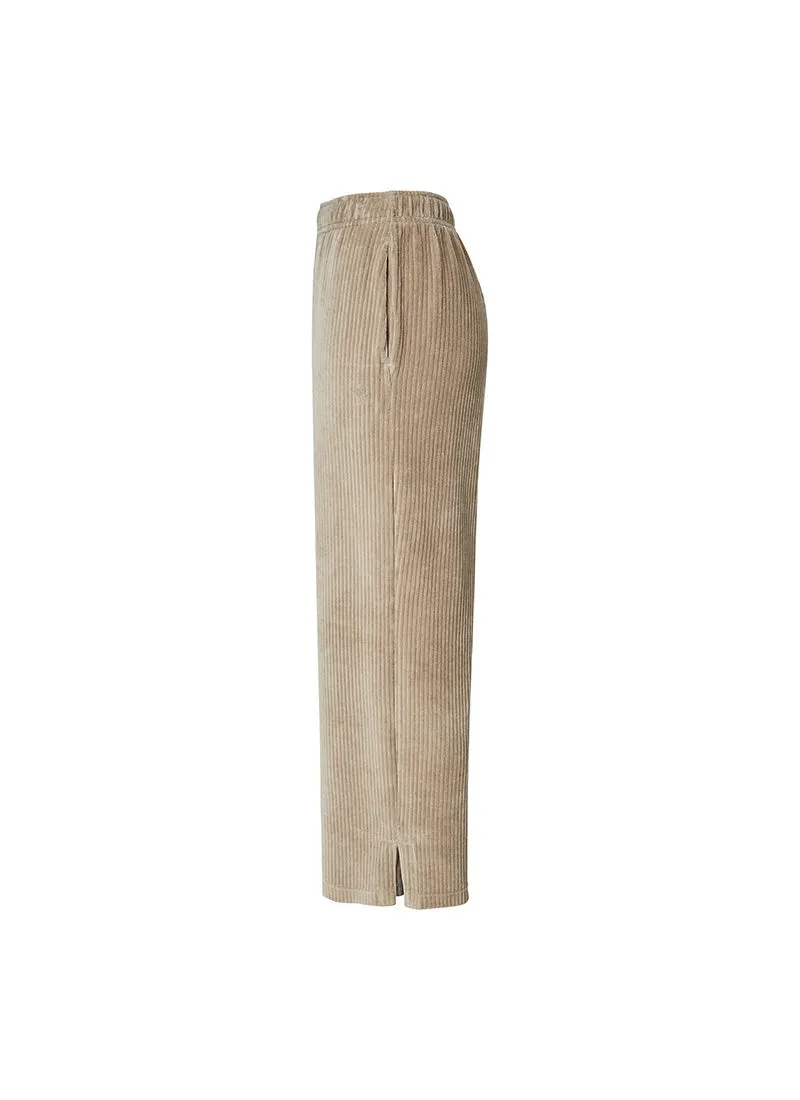 Velor Corduroy Wide Pants