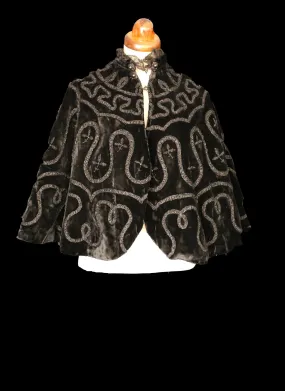 Victorian Velvet Cape