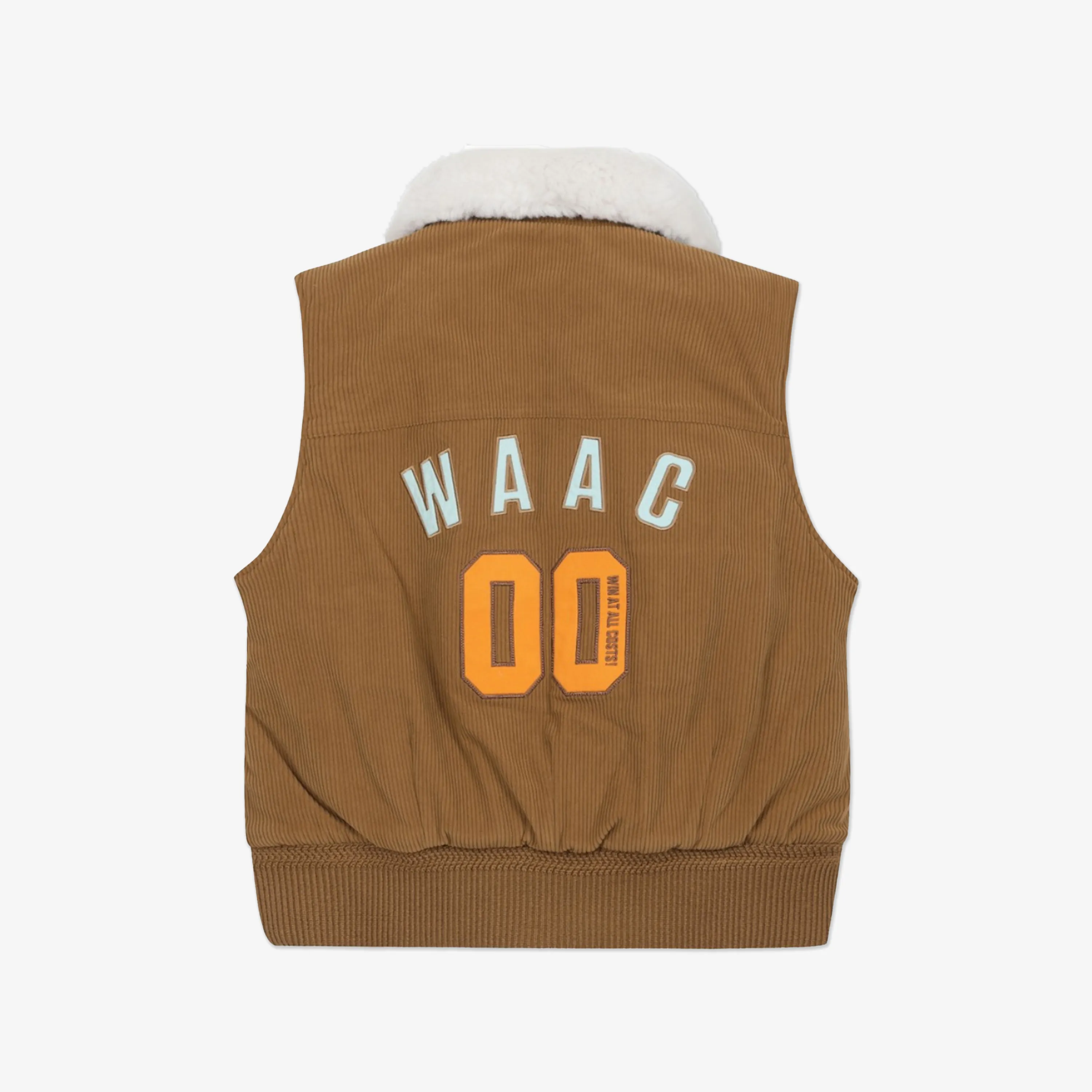 WAAC Women Winter Vest-Brown