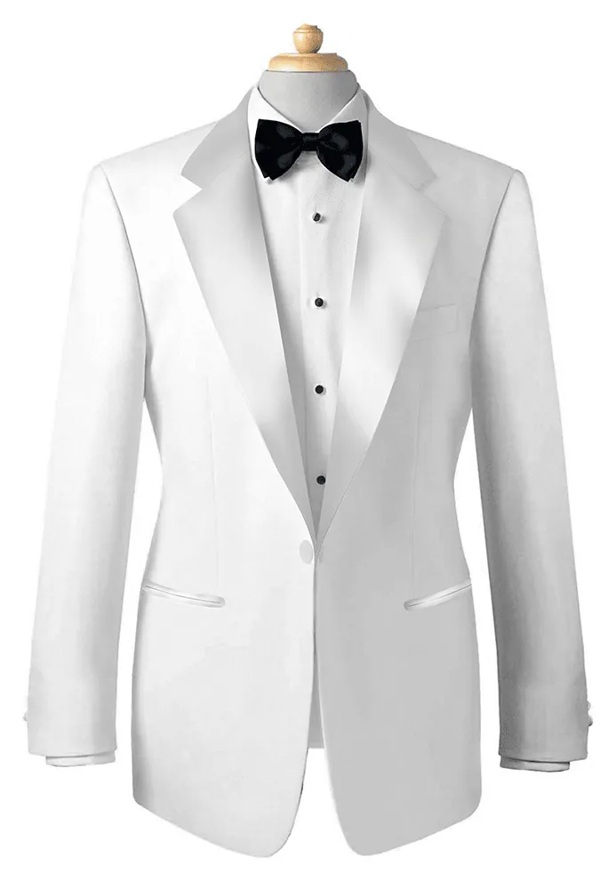 White Tuxedo Jacket