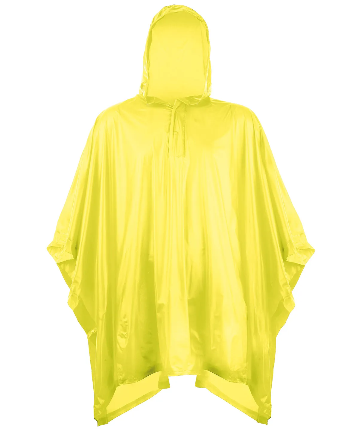 Yellow - Kids plastic poncho